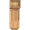 Ekena Millwork Traditional Craftsman Smooth Bracket w/ Offset Brace, Western Red Cedar, 7 1/2"W x 18"D x 22"H BKT0806X18X22TRA04SWR - alternate 4